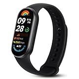 Mi Smart Band 9 Fitness Activity Tracker, Mi Band 9 Smartwatch 1.62''AMOLED Display, 60Hz Bildwiederholrate, 150+ Trainingsmodi, SpO2-Tracking, 21 Tage Batterielebensdauer, 5ATM Wasserbeständigkeit